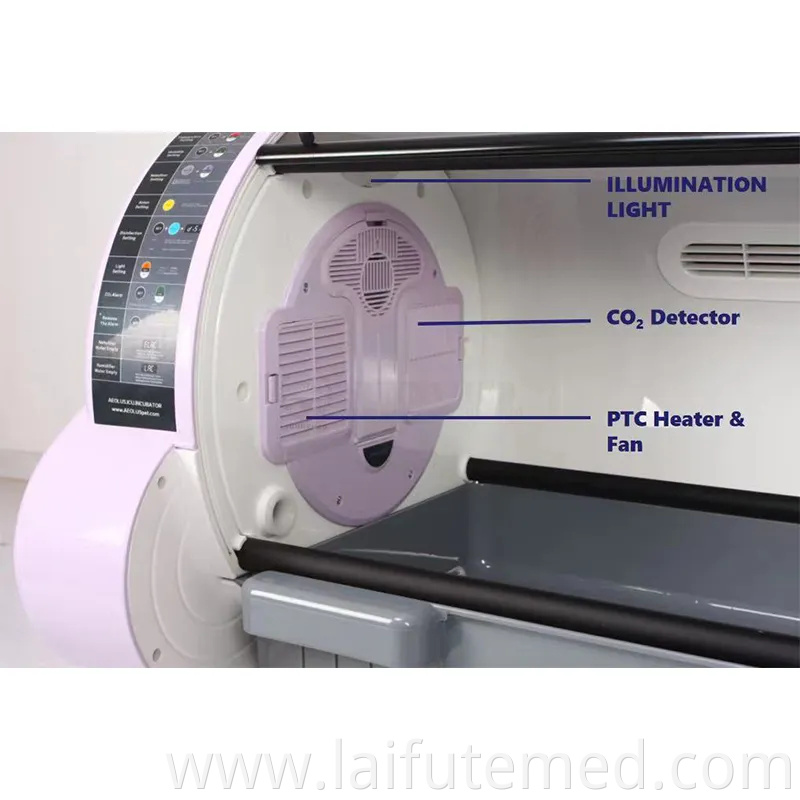 Sy-Wuc-1803 Portable Pet Clinic ICU Oxygen Pet Incubator
